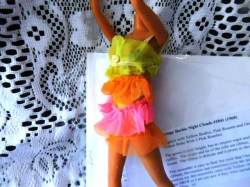 BARBIE DOLL 1841 NIGHT CLOUDS 1968 RUFFLED NIGHTGOWN
